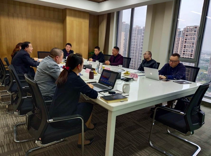 江蘇城市更新產(chǎn)研院一行來我司考察調(diào)研